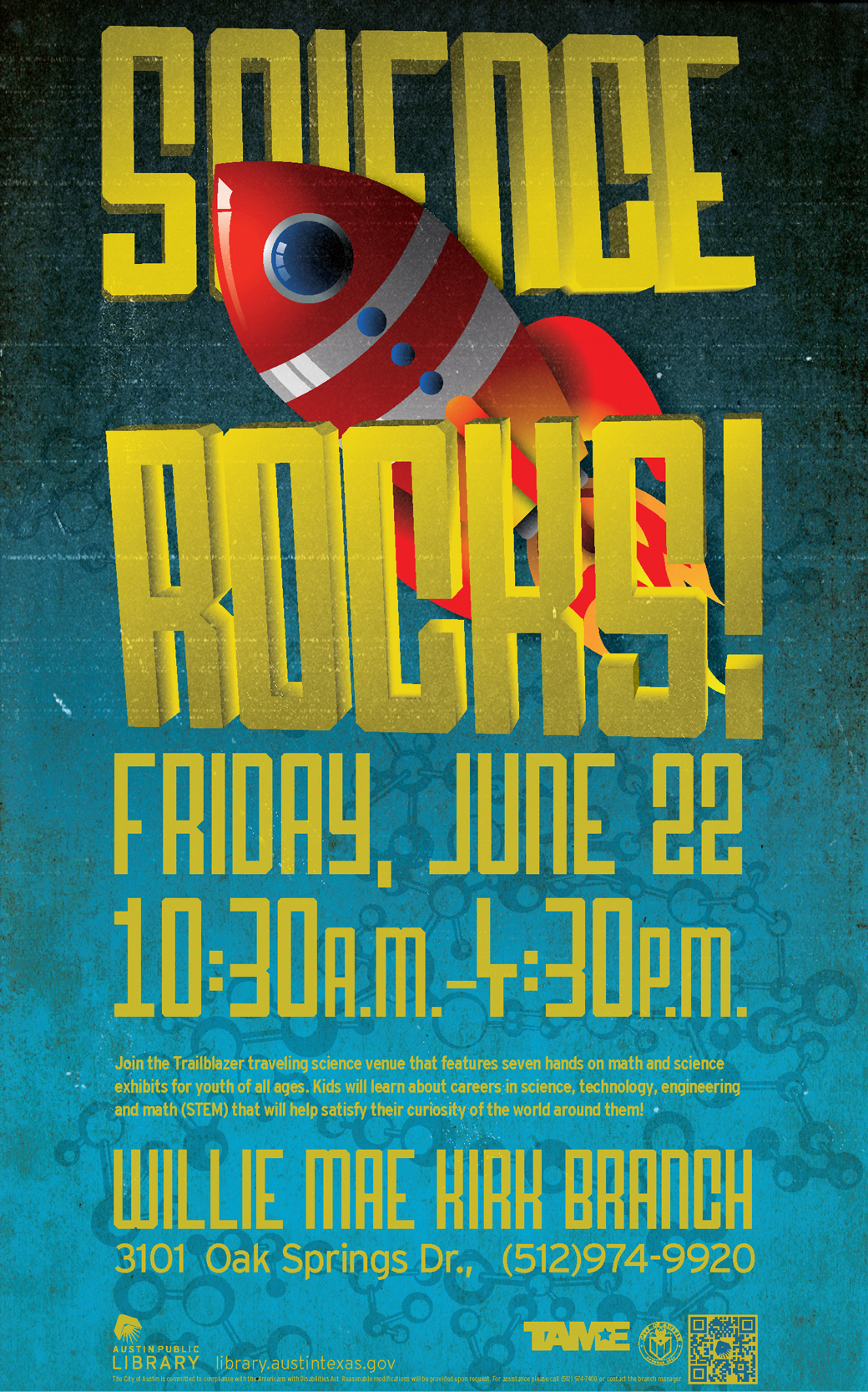 Science Rocks poster