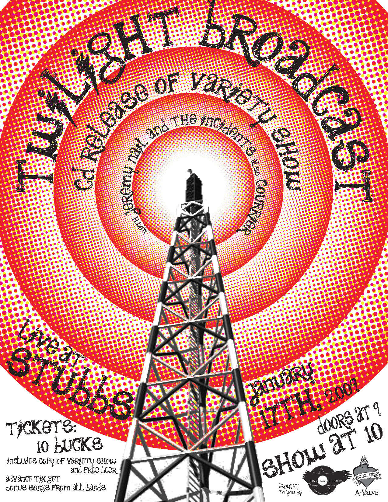 Twilight Broadcast album release poster